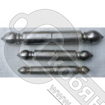 Петля фигурная 28х190 с шариком купол фото 2 Петля фигурная 28х190 с шариком купол фото 2