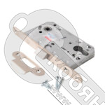 Замок магнитный "BORDER" никель, 81707 / 81851 фото 2 Замок магнитный "BORDER" никель, 81707 / 81851 фото 2