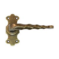 Ручка дверная ,покрытие антик (комплект) 101К-100х42А (1/20) арт.00024941 Ручка дверная ,покрытие антик (комплект) 101К-100х42А (1/20) арт.00024941