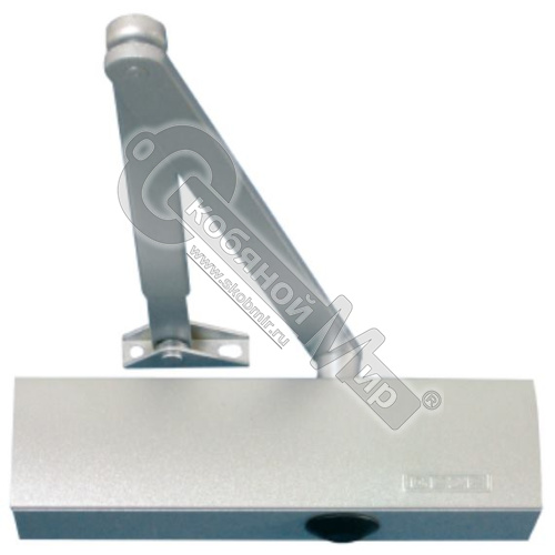 Корпус доводчика GEZETS2000 BCV EN2/4/5 (125кг), с рычажной тягой, серебро 68059