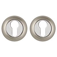 Накладка Punto (Пунто) под цилиндр ET TL SN/CP-3 матовый никель/хром Накладка Punto (Пунто) под цилиндр ET TL SN/CP-3 матовый никель/хром