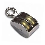 Блок двойной металлический 6мм/20мм /1/ Блок двойной металлический 6мм/20мм /1/