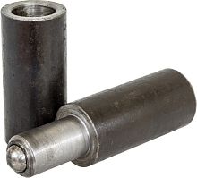 Петля гаражная с запрессованным шаром 25х120 мм Петля гаражная с запрессованным шаром 25х120 мм