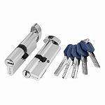 Цилиндровый механизм с вертушкой Z402/60 mm (25+10+25) CP хром 5 кл. 35263 Цилиндровый механизм с вертушкой Z402/60 mm (25+10+25) CP хром 5 кл. 35263