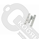 Петля нерж.сталь IZ-П 405-9,5 фото 2 Петля нерж.сталь IZ-П 405-9,5 фото 2