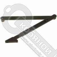 Тяга рычажная для GEZE 2000/4000, неотключаемая фиксация, коричневый 68640 Тяга рычажная для GEZE 2000/4000, неотключаемая фиксация, коричневый 68640