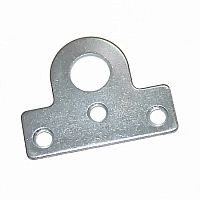Проушина для замка 35х45 мм, прямая, цинк /300/ Проушина для замка 35х45 мм, прямая, цинк /300/