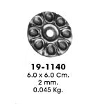 Накладка штампованная d60 мм 19-1140  Накладка штампованная d60 мм 19-1140
