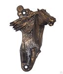 Крючок "Лошадь" окрашенный,патинированный,цвет:бронза Крючок "Лошадь" окрашенный,патинированный,цвет:бронза