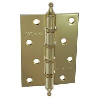 Петля универсальная 100х70х2,5 РВ (4ВВ) полированная латунь*** Петля универсальная 100х70х2,5 РВ (4ВВ) полированная латунь***