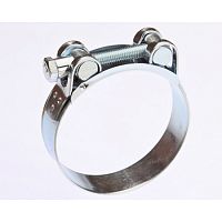 Хомут силовой одноболтовый (ROBUST), цинк, 40-43 /2/ Хомут силовой одноболтовый (ROBUST), цинк, 40-43 /2/