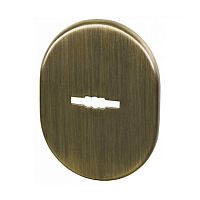 Накладка декоративная под сувальдный замок бронза, ESC 475 АВ, 27939 Накладка декоративная под сувальдный замок бронза, ESC 475 АВ, 27939