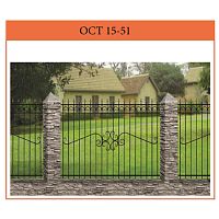 Забор ОСАТ 15-51; 15-15-51 (цена за секцию) 2.8х1.8 Забор ОСАТ 15-51; 15-15-51 (цена за секцию) 2.8х1.8