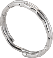 Кольцо для ключей среднее фигурное d=24мм Аллюр 3 104 /10/ Кольцо для ключей среднее фигурное d=24мм Аллюр 3 104 /10/