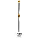 Столб начальный 1300х95 мм с латунным наконечником и латунной вставкой 405312 Столб начальный 1300х95 мм с латунным наконечником и латунной вставкой 405312