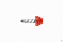 Саморез кровельный КРсZP RAL3003 4,8х51 ярко-красный /50/ Саморез кровельный КРсZP RAL3003 4,8х51 ярко-красный /50/