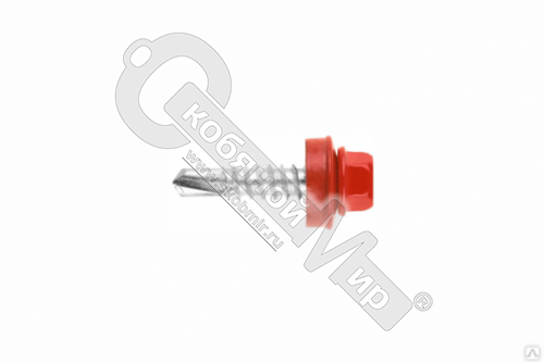 Саморез кровельный КРсZP RAL3003  4,8х51 ярко-красный /50/