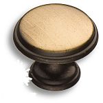 15.330.29.04 Ручка кнопка классика, старая бронза 15.330.29.04 Ручка кнопка классика, старая бронза