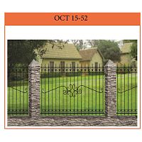 Забор ОСАТ 15-52; 15-15-52 (цена за секцию) 2.8*1.8 Забор ОСАТ 15-52; 15-15-52 (цена за секцию) 2.8*1.8