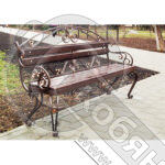 Скамейка Верона, 2.0 м фото 2 Скамейка Верона, 2.0 м фото 2