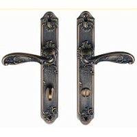 Ручка на дл.планке ,фиксатор FLOR ANT. COFFEE (OL),античный кофе, Ручка на дл.планке ,фиксатор FLOR ANT. COFFEE (OL),античный кофе,