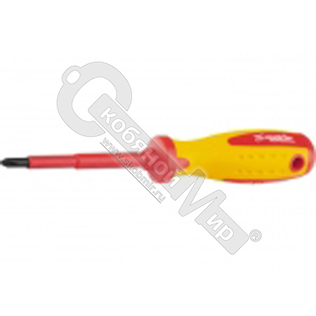 Отвертка PH2x100 мм, до 1000В, CrMo, Insulated, двухкомп.. рукоятка, MATRIX PROFESSIONAL, 12928 (М) Отвертка PH2x100 мм, до 1000В, CrMo, Insulated, двухкомп.. рукоятка, MATRIX PROFESSIONAL, 12928 (М)