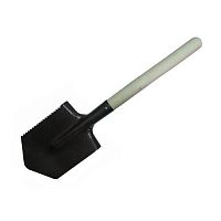 Лопата пехотная острая 800 мм, полимерное покрытие, черная, с черенком Лопата пехотная острая 800 мм, полимерное покрытие, черная, с черенком