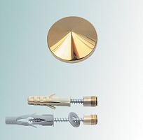 Держатель для зеркал 5.01.02 d=20 мм, S4-5, шляпка конусом, никель, Lincos, 28269*** Держатель для зеркал 5.01.02 d=20 мм, S4-5, шляпка конусом, никель, Lincos, 28269***