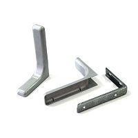 Полкодержатель 237х143х35 мм, с пластиковой накладкой белый, С33, 127-047 /25/50/ Полкодержатель 237х143х35 мм, с пластиковой накладкой белый, С33, 127-047 /25/50/