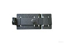 Задвижка дверная ЗД-04, полимер серебро /10/ Задвижка дверная ЗД-04, полимер серебро /10/