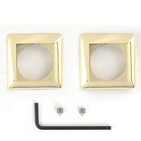 Накладка сменная Apecs Premier DPR-05-SQUARE-H/WC/TT-G золото Накладка сменная Apecs Premier DPR-05-SQUARE-H/WC/TT-G золото