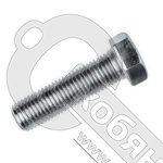 Болт нержавеющий М8х60 DIN933 A2 с шестигранной головкой /5/ фото 2 Болт нержавеющий М8х60 DIN933 A2 с шестигранной головкой /5/ фото 2