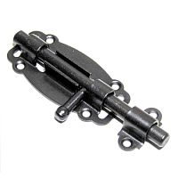 Задвижка дверная НОЭЗ ЗД-100-Кр-SL черный матовый (25) Задвижка дверная НОЭЗ ЗД-100-Кр-SL черный матовый (25)