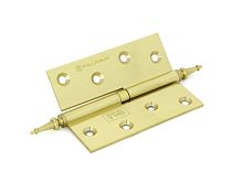 Петля сталь 610-4 латунь левая 10567 Петля сталь 610-4 латунь левая 10567