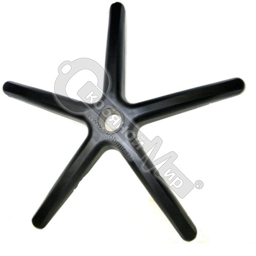 Крестовина для офисного кресла пластиковая Европа d=600 мм Крестовина для офисного кресла пластиковая Европа d=600 мм