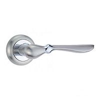 Ручка дверная Silver PAL-05 SN/СP матовый никель  "Верона" Ручка дверная Silver PAL-05 SN/СP матовый никель  "Верона"