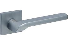 Ручки дверные на тонкой розетке ESTA A-76-40 M.CHROME матовый хром BUSSARE Ручки дверные на тонкой розетке ESTA A-76-40 M.CHROME матовый хром BUSSARE