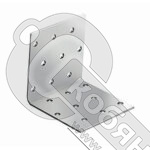 Уголок крепежный равносторонний KUR 160х60 (160х160х60х2,0) /3/ фото 2 Уголок крепежный равносторонний KUR 160х60 (160х160х60х2,0) /3/ фото 2