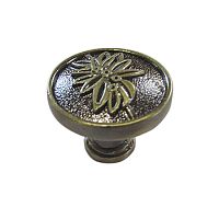 Ручка-кнопка 213-76 АВ, бронза KL*** Ручка-кнопка 213-76 АВ, бронза KL***