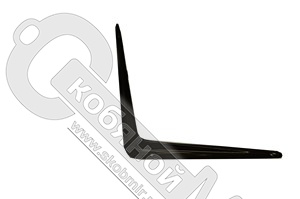 Кронштейн 1-450х400-BR коричневый, 00016980 Кронштейн 1-450х400-BR коричневый, 00016980