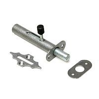 Засов врезной Делга, антик серебро /40/ Засов врезной Делга, антик серебро /40/