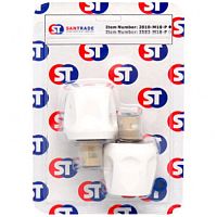 Кран-букса ST М18, металлокерамика с пластмассовым маховиком (2 шт./уп.), SANTRADE, 2010 Кран-букса ST М18, металлокерамика с пластмассовым маховиком (2 шт./уп.), SANTRADE, 2010