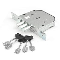 Замок врезной REХ 3.8, 6-ти сувальдный, левый, 5 кл. Замок врезной REХ 3.8, 6-ти сувальдный, левый, 5 кл.