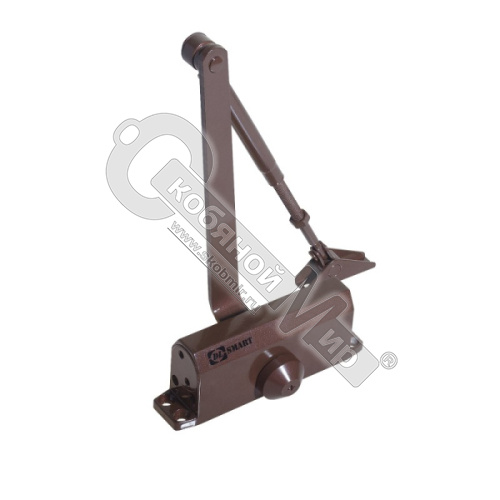 Доводчик DOORLOCK DL SMART EN3 (40-80 кг), морозостойкий до -35, коричневый 75532