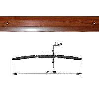 Порог АЛ-125-С 2,0м ЭФФЕКТ ДЕРЕВА , Стык алюминевый , 40 мм Порог АЛ-125-С 2,0м ЭФФЕКТ ДЕРЕВА , Стык алюминевый , 40 мм