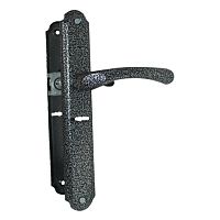 Ручка на планке РДП-1-006-42С АС-П антик сереб.прав./15/ (М)