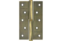 Петля сталь 750-5 бронза левая 11626 Петля сталь 750-5 бронза левая 11626