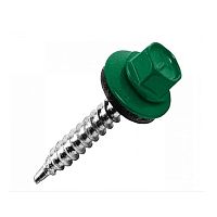 Саморез кровельный КРсZP RAL6005 4,8х70 зеленый /30/ Саморез кровельный КРсZP RAL6005 4,8х70 зеленый /30/