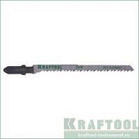 Пилка для эл.лобзика по дереву, ДВП, ДСП, T101D, чистый рез, EU-хвост, KRAFTOOL (1 шт.) Пилка для эл.лобзика по дереву, ДВП, ДСП, T101D, чистый рез, EU-хвост, KRAFTOOL (1 шт.)