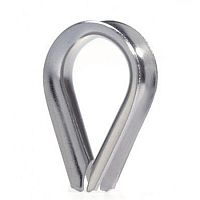 Коуш для стальных канатов 11мм. DIN6899 /5/ Коуш для стальных канатов 11мм. DIN6899 /5/